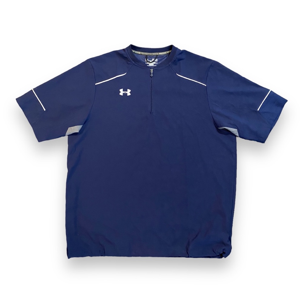 Under Armour Contender Short Sleeve 1/4 Zip Golf Activewear Lightweight Jacket